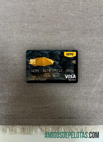 Nova Zelândia Ami Insurance Limited Bank Visa Signature Card Photolook Front exemplo